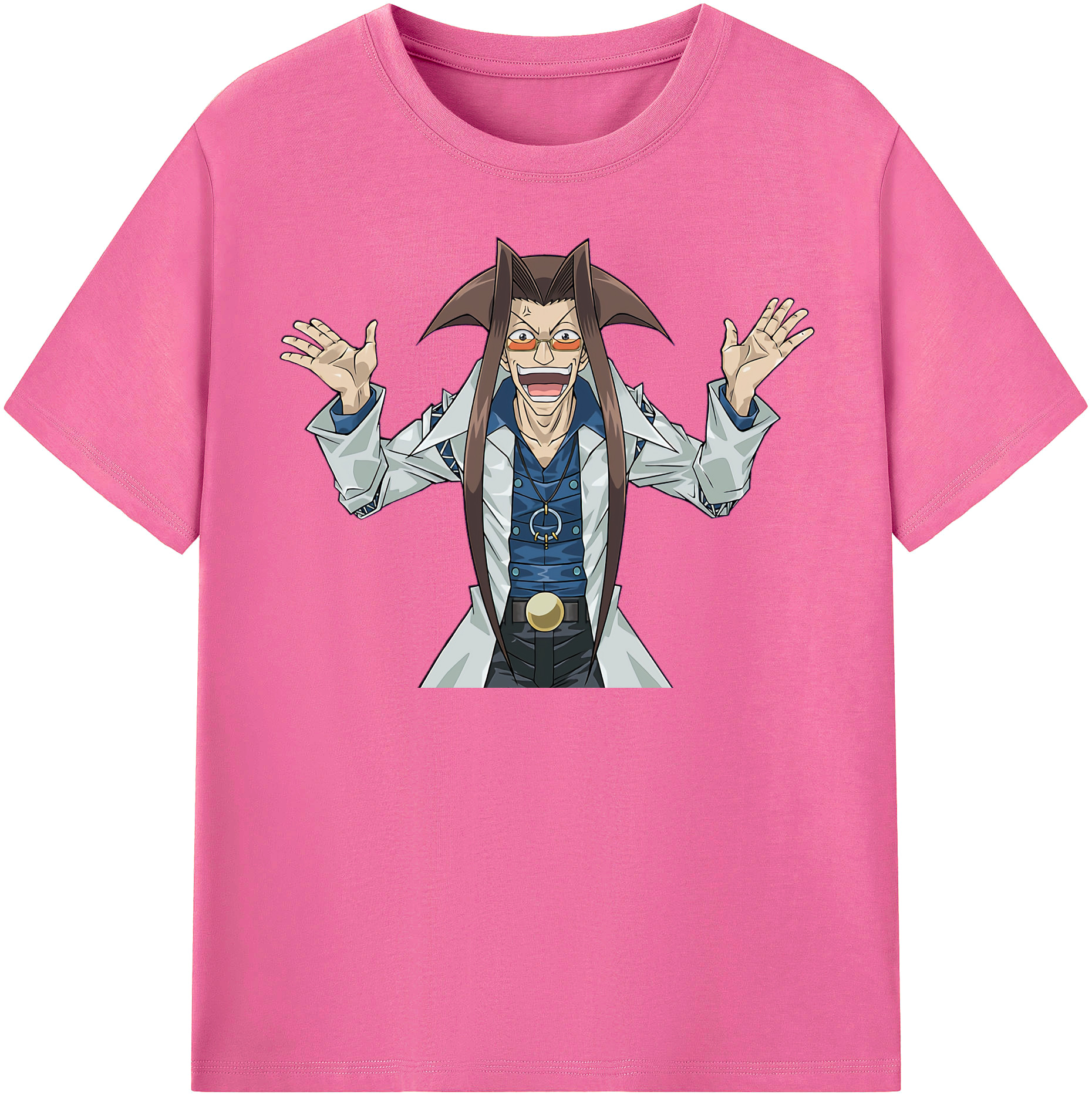 （画像用） 遊☆戯☆王 Yu-Gi-Oh! レディースカジュアルプリントTシャツ（綿100％）